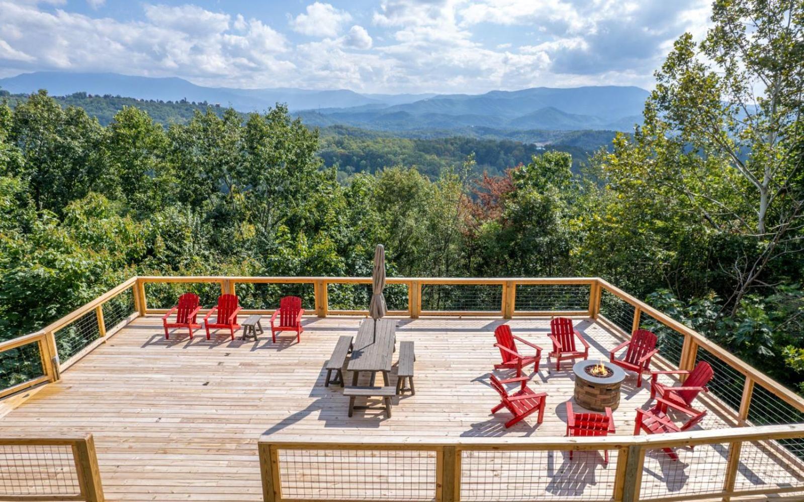 Smoky View Top Shelf Villa Pigeon Forge Esterno foto