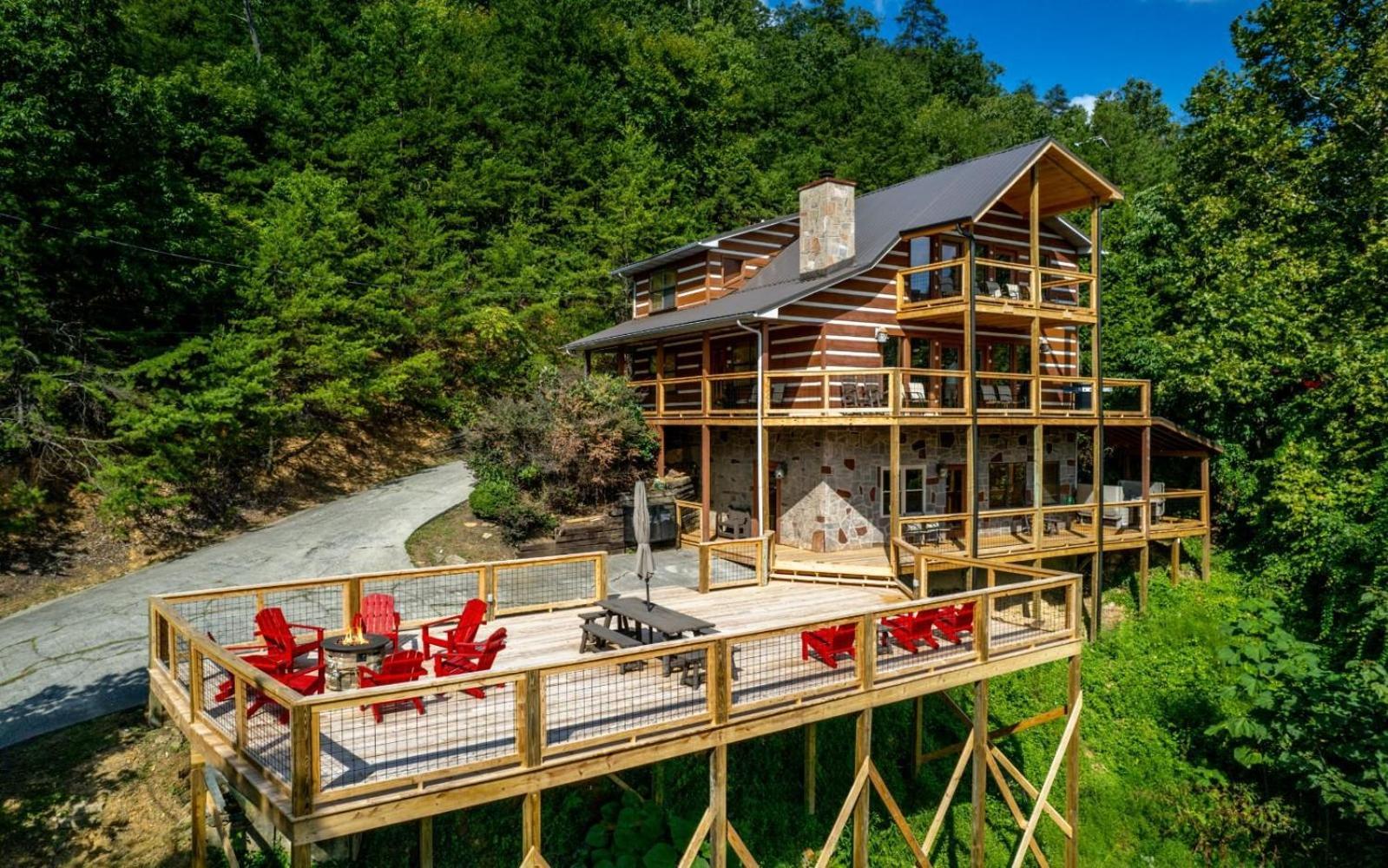 Smoky View Top Shelf Villa Pigeon Forge Esterno foto