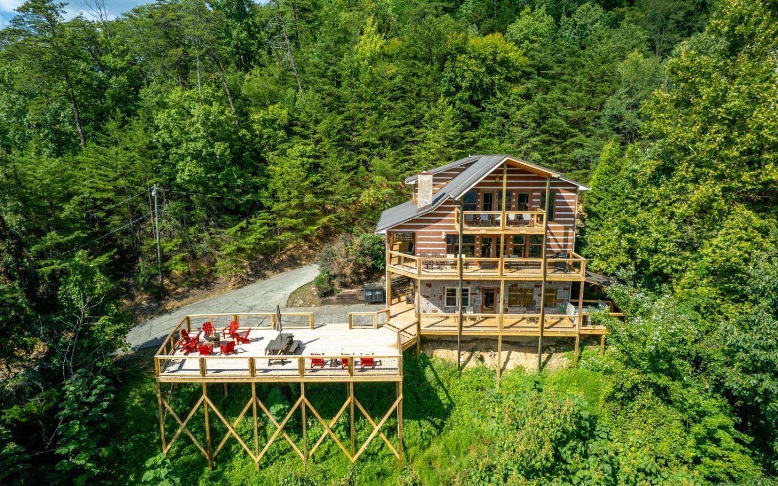Smoky View Top Shelf Villa Pigeon Forge Esterno foto