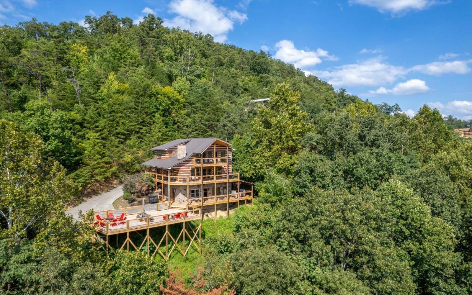 Smoky View Top Shelf Villa Pigeon Forge Esterno foto